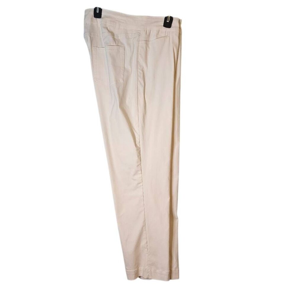 Slim-sation cream colored ankle pants,16. NWT. #817.